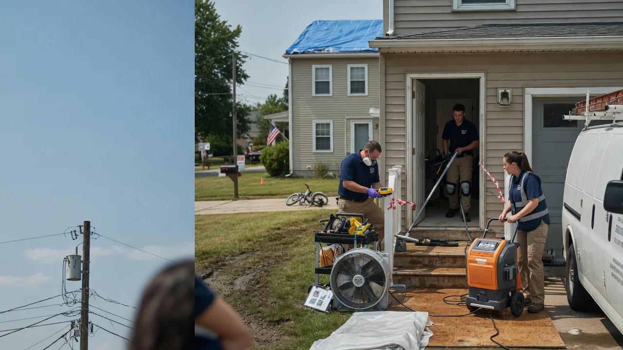 Water Damage Repair in Midkiff, TX near me